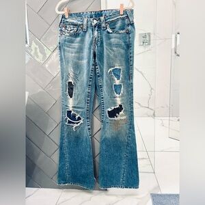 Vintage True Religion Joey jeans-  30 x 31 ( tag 28 ) Low rise boot cut